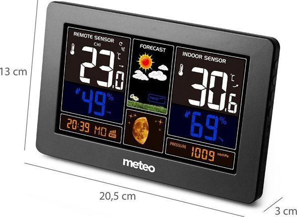 Stacja pogodowa Meteo Stacja pogodowa METEO SP95 z WIFI