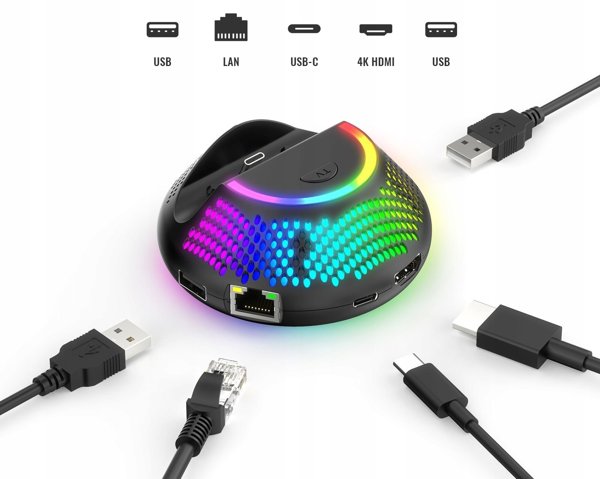 Βάση Σύνδεσης RGB HDMI 4K για Nintendo Switch 2 / Θύρα Dock TV + Φορτιστής / JYS-NS2289