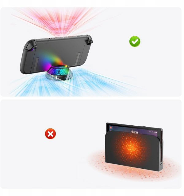 Βάση Σύνδεσης RGB HDMI 4K για Nintendo Switch 2 / Θύρα Dock TV + Φορτιστής / JYS-NS2289