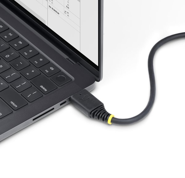 STARTECH.COM 1m High Speed HDMI Kabel mit Griffsteckern 4K 60Hz und 1440p 144Hz 18Gbps UHD HDMI Arc-eArc Kabel mit TPE-Mantel