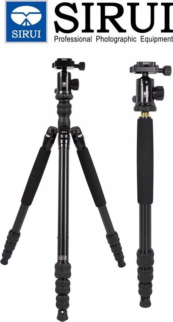 Sirui Traveler 7A Τρίποδο Φωτογραφικής Μηχανής, Αλουμινίου, 160cm