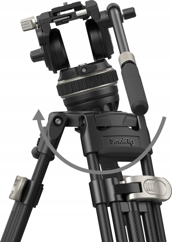 Statyw SmallRig 3989 Heavy-Duty Carbon Fiber Video Tripod Kit FreeBlazer