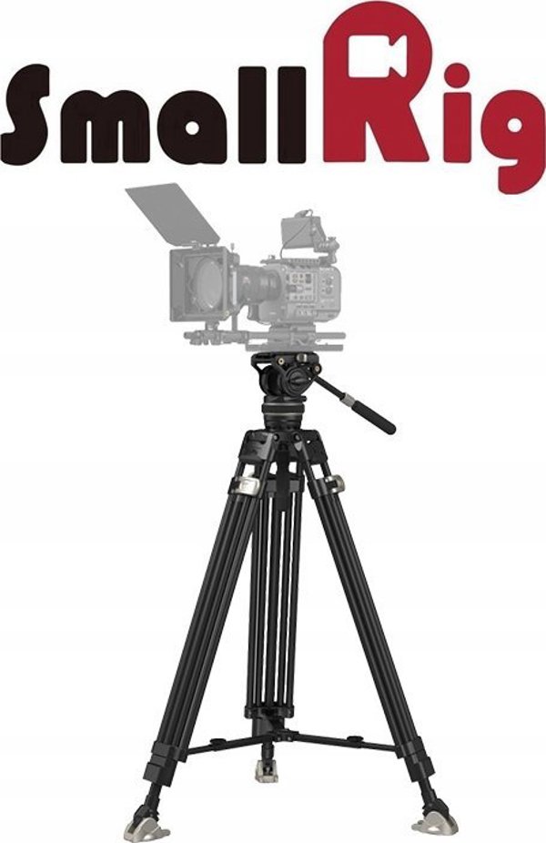 Statyw SmallRig 3989 Heavy-Duty Carbon Fiber Video Tripod Kit FreeBlazer