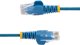 STARTECH.COM 25cm Blaues Slim CAT6-Netzwerkkabel 100W PoE Snagless RJ45 LSZH 28AWG Reines Kupfer Patchkabel-Ethernet Kabel