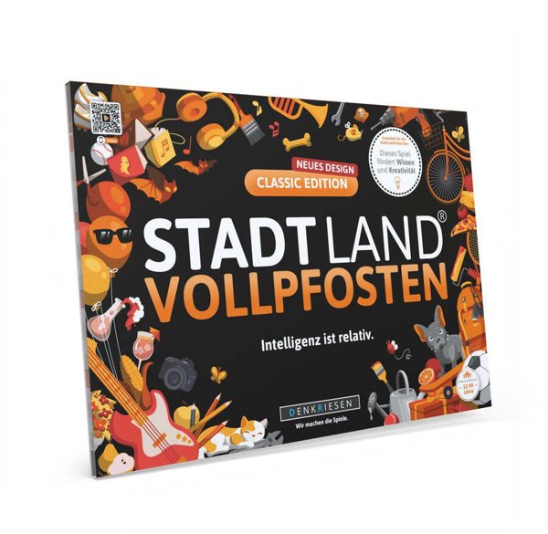 Stadt Land Vollpfosten - Classic Edition - DIN A4 (SL2022)