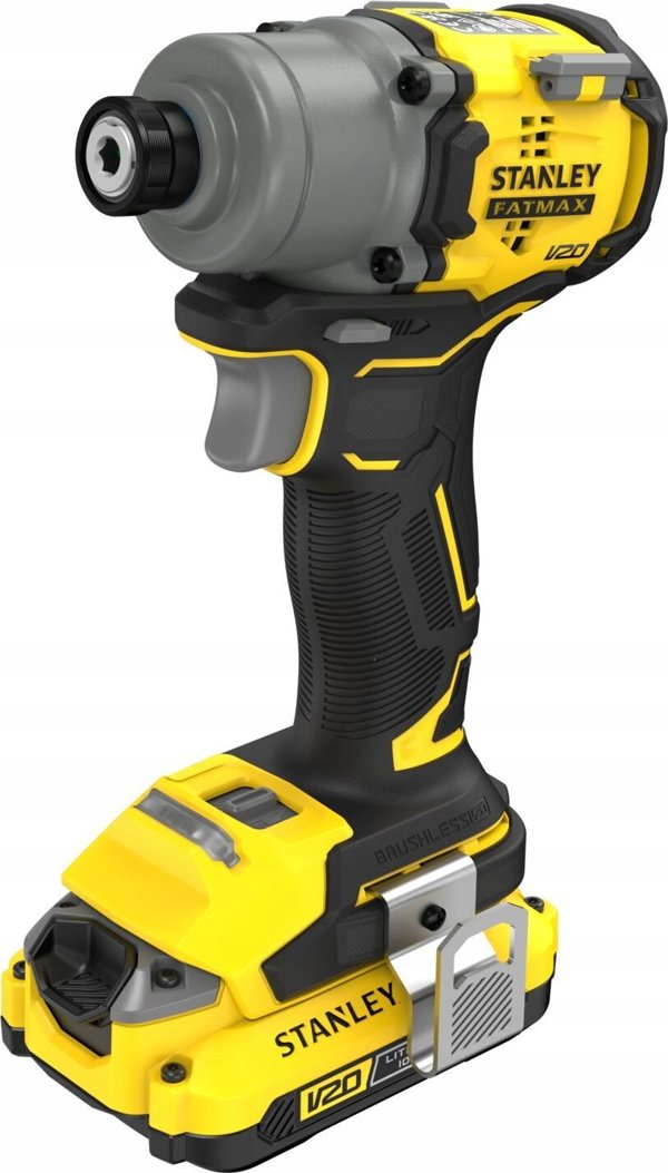 Stanley Παλμικό Κατσαβίδι 18V V20 SFMCF830D2K-QW Brushless 190Nm με 2 Μπαταρίες & Βαλιτσάκι