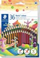 Staedtler Noris Colour 185 Ξυλομπογιές 36 Τεμάχια Πολύχρωμες