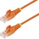 StarTech N6PAT50CMORS καλώδιο δικτύου Πορτοκαλί 0,5 m Cat6 U/UTP (UTP)