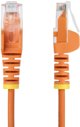 StarTech N6PAT50CMORS καλώδιο δικτύου Πορτοκαλί 0,5 m Cat6 U/UTP (UTP)
