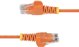 StarTech N6PAT50CMORS καλώδιο δικτύου Πορτοκαλί 0,5 m Cat6 U/UTP (UTP)