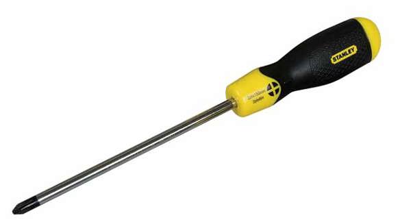 Stanley Σταυροκατσάβιδο POZIDRIV CusionGrip 1x75mm 64-955