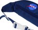 Starpak NASA Σακίδιο Μέσης, Τσαντάκι Στήθους με Φερμουάρ και Ρυθμιζόμενο Λουράκι, Μαύρο