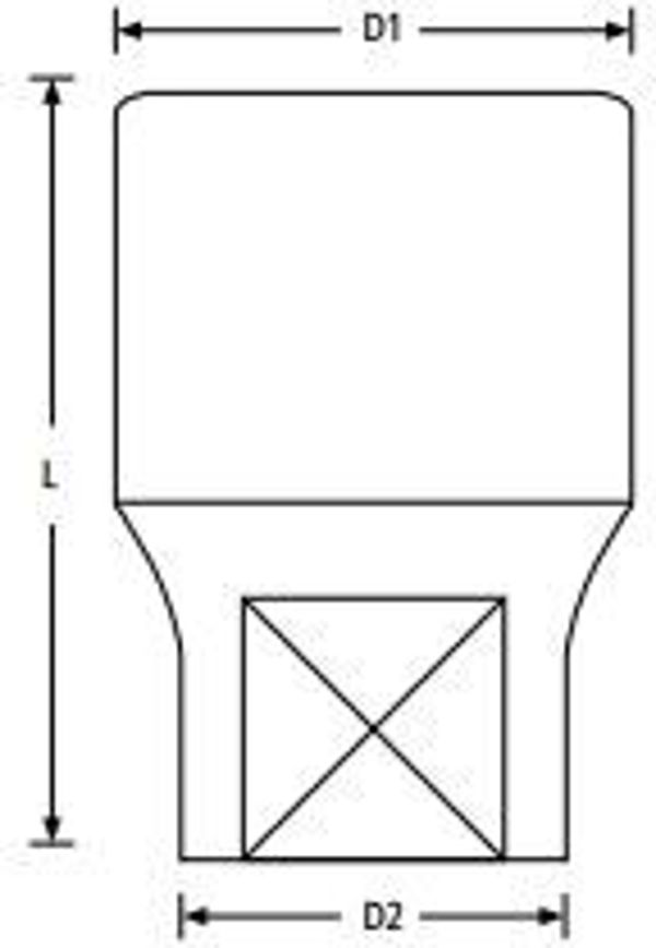 Stanley Δώδεκαγωνικό καρυδάκι 1/4" 11mm (STMT72891-8B)