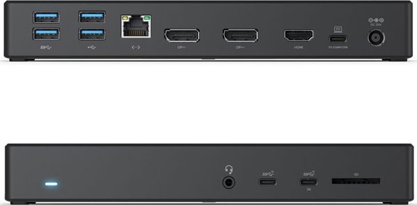 Alogic DUCMA3 Triple Display USB-C Docking Station - Σταθμός Αναπαραγωγής για 3 Οθόνες (2x DisplayPort & 1x HDMI)