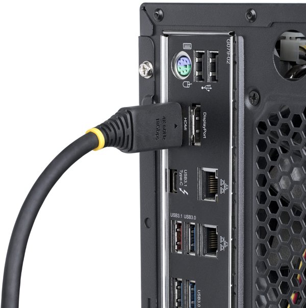 STARTECH.COM 5m High Speed HDMI Kabel mit Griffsteckern 4K 60Hz und 1440p 144Hz 18Gbps UHD HDMI Arc-eArc Kabel mit TPE-Mantel
