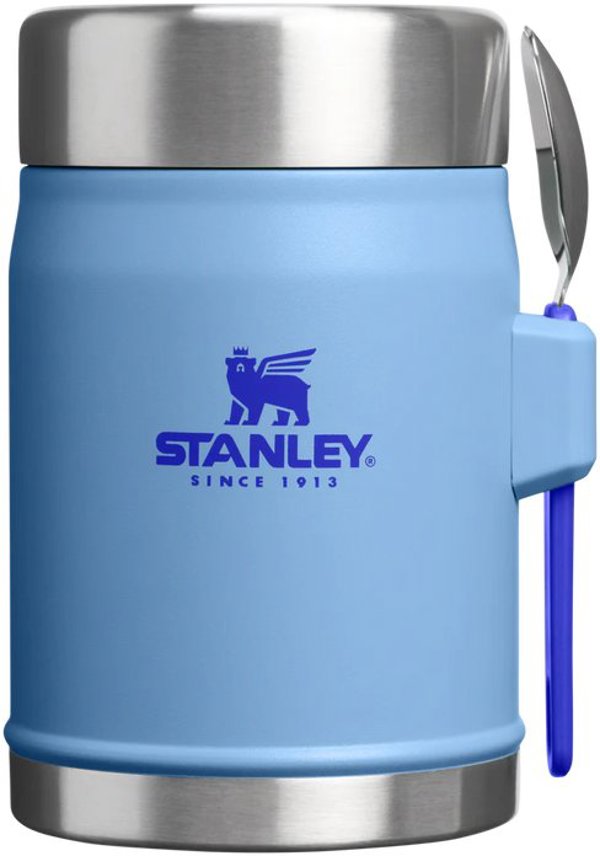 Stanley Termoss edienu The Legendary Food Jar+Spork 0 4L gaisi zils 1210001901407 1210001901407 (1210001901407)