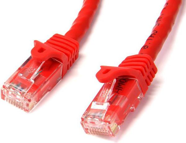StarTech Czerwony CAT 6 Patchcord 15M (N6PATC15MRD)