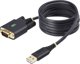 StarTech Καλώδιο USB σε Serial DB-9, 1P6FFCN, 2m, Μαύρο