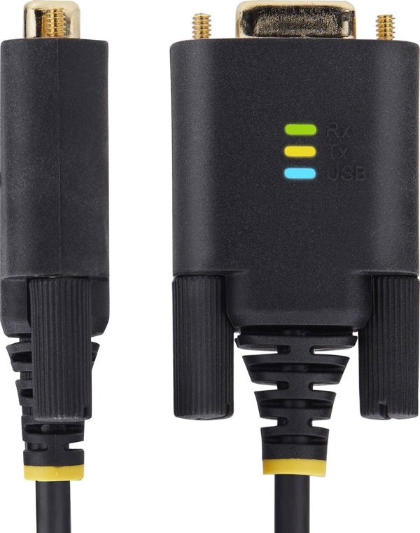 StarTech Καλώδιο USB σε Serial DB-9, 1P6FFCN, 2m, Μαύρο