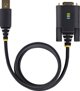 StarTech Καλώδιο USB σε Serial DB-9, 1P6FFCN, 2m, Μαύρο