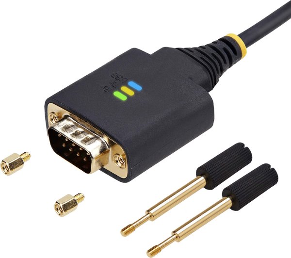 StarTech Καλώδιο USB σε Serial DB-9, 1P6FFCN, 2m, Μαύρο