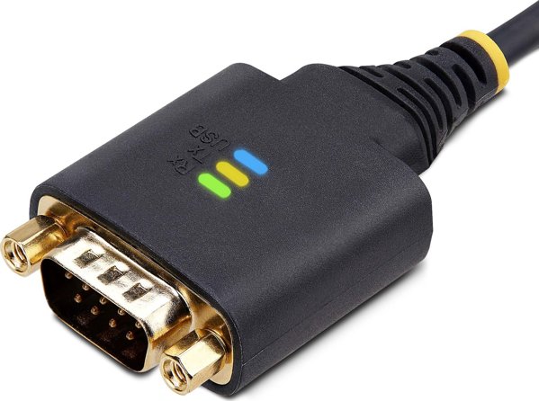StarTech Καλώδιο USB σε Serial DB-9, 1P6FFCN, 2m, Μαύρο