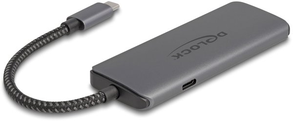 Delock USB Type-C Docking Station 8K, HDMI, USB, PD 3.0 100W, Μαύρο