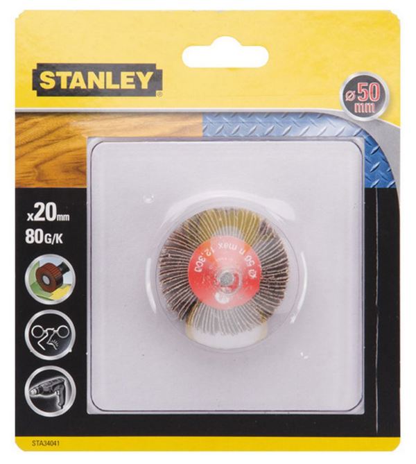 Συγκόλληση φύλλων για τρυπάνια Stanley 50x20mm - STA34041