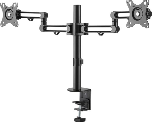 StarTech ARMDUAL3 Επιτραπέζια Βάση για 2 Οθόνες έως 32" – Ρυθμιζόμενος Βραχίονας Γραφείου