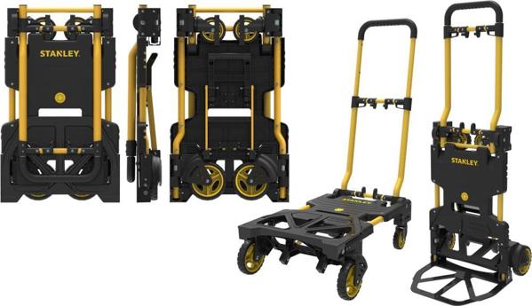 Stanley FT585 Πτυσσόμενο Καρότσι Μεταφοράς 2-σε-1, Χειροκίνητο & Πλατφόρμας, Αντοχή 70/137kg