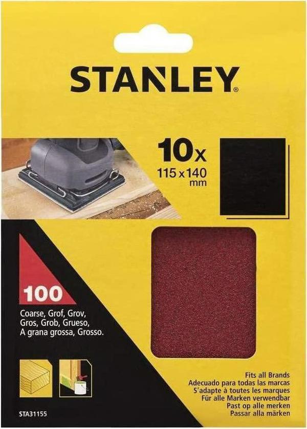 Stanley Papier Scier Osc 115x140 100gr 10szt