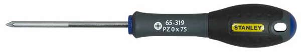 Κατσαβίδι σταυρού Stanley FatMax PZ0 x 75mm ακριβείας (65-319)