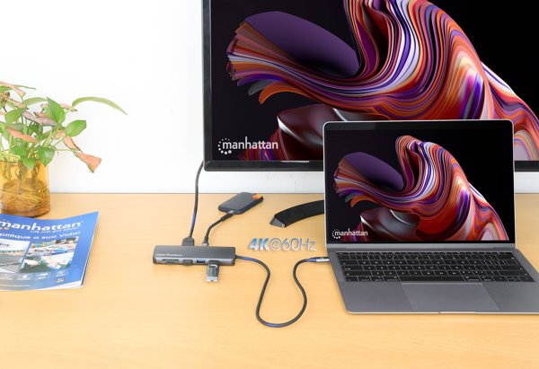 Stacja/replikator Manhattan 190459 USB-C (190459)
