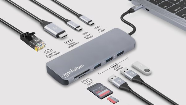 Stacja/replikator Manhattan 190459 USB-C (190459)