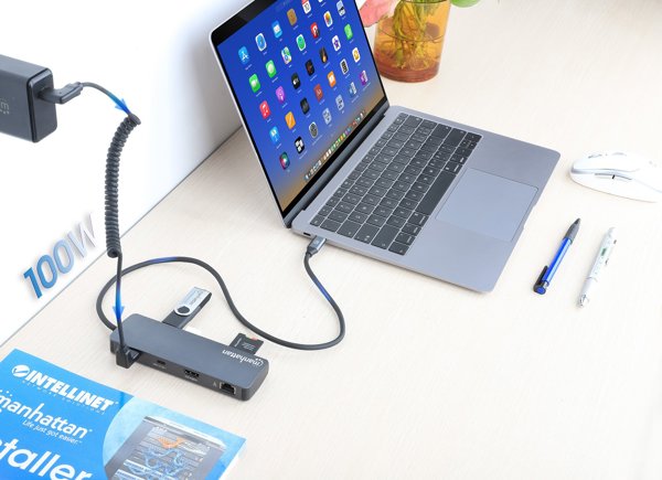 Stacja/replikator Manhattan 190459 USB-C (190459)