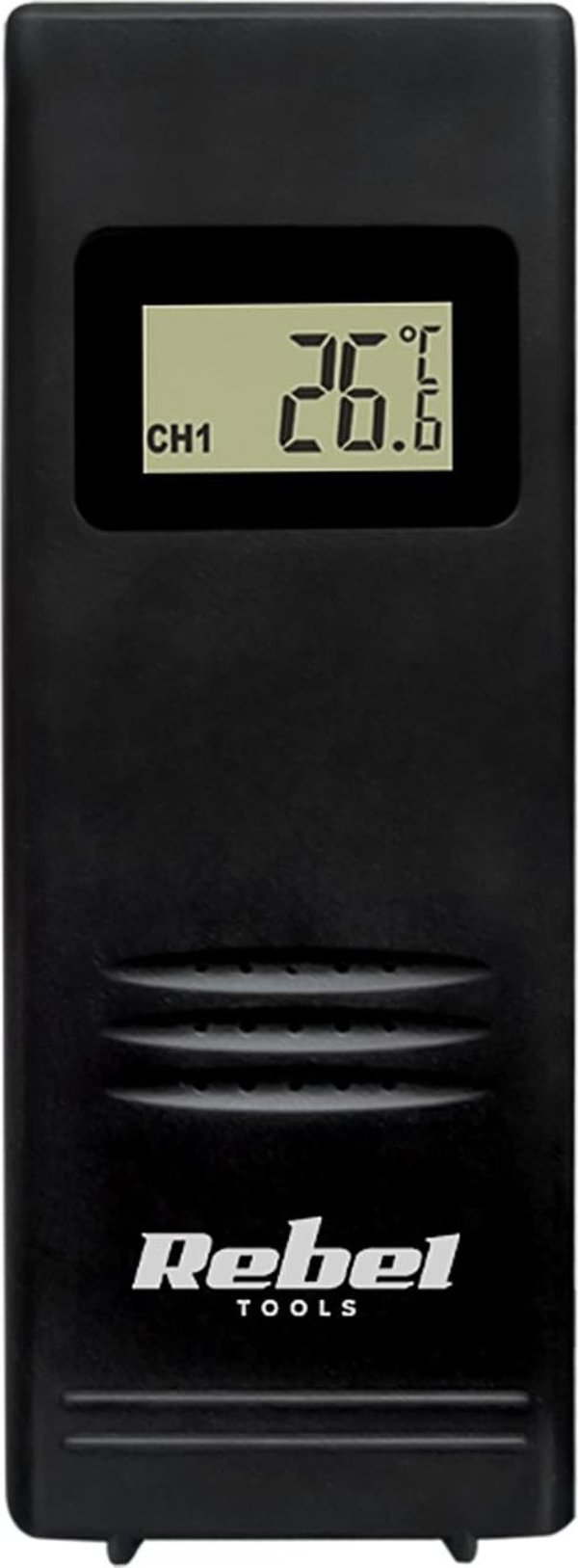 Rebel Tools URZ3255-1 Ασύρματος Μετεωρολογικός Σταθμός με Εξωτερικό Αισθητήρα