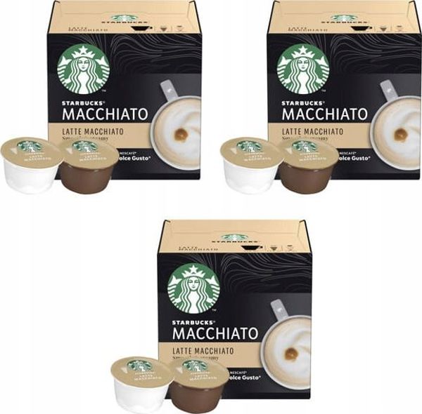 Starbucks Latte Macchiato 36 Κάψουλες για Dolce Gusto