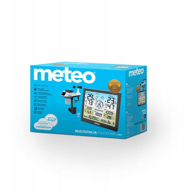 Stacja Pogodowa POGODY Bezprzewodowa METEO Higrometr Barometr WIFI SP601
