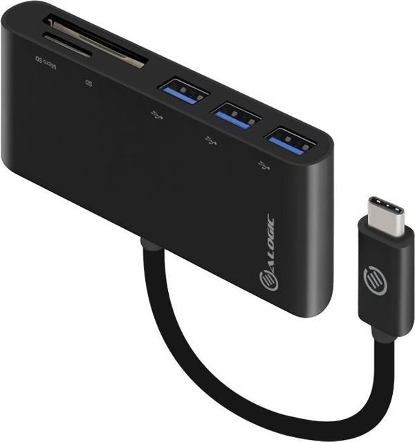 Alogic MultiPort Adapter & Card Reader (UC3ACR) - USB-C Hub για Laptop και Tablet