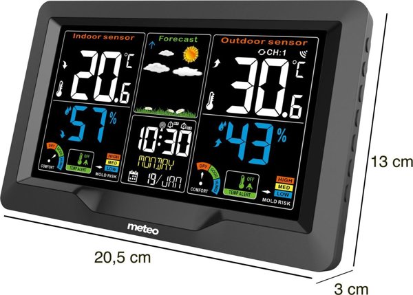 Stacja pogodowa Meteo Stacja pogodowa METEO SP104