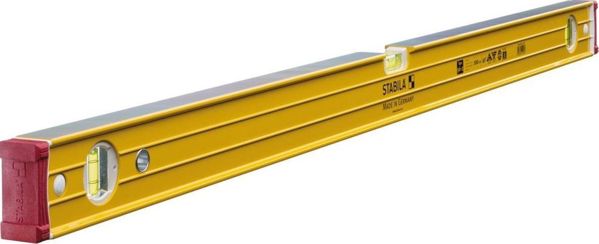 Stabila Επίπεδο 96-2, 100 cm, Αλουμινίου, Με 2 Κάθετες Φυσαλίδες Υψηλής Ακρίβειας