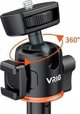 VRIG TP-06 Τρίποδο Vlog για Smartphone και Κάμερα με 3D Κεφαλή και Βάση ISO
