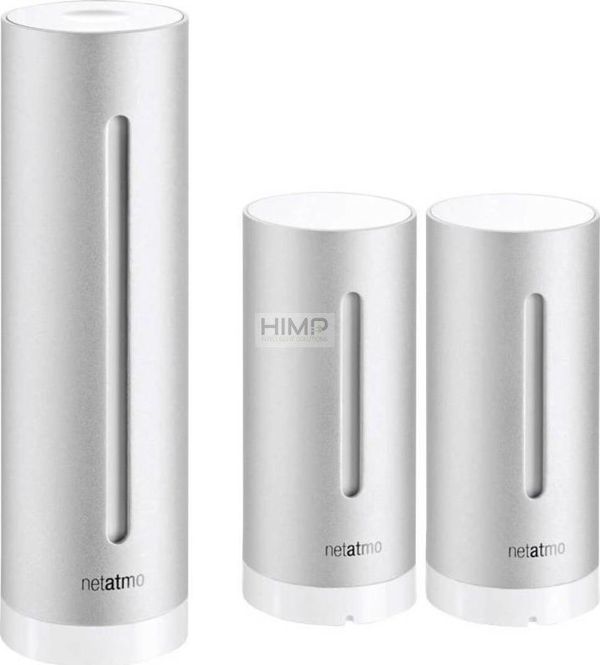 Netatmo Μετεωρολογικός Σταθμός NWS01-EU με Επιπλέον Εξωτερική Μονάδα NIM01-EU