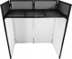 STAND4ME DJ ΠΑΡΑΒΑΝ XL τραπέζι οθόνη BK/WH DJ ΟΘΟΝΗ