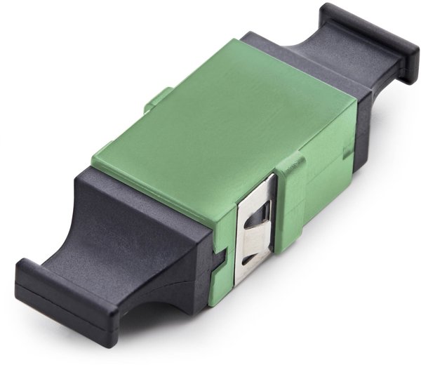 StarTech MPO/MTP Fiber Optic Coupler, Single Mode, Key Up/Key Down, APC Adapter, Πράσινο