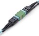 StarTech MPO/MTP Fiber Optic Coupler, Single Mode, Key Up/Key Down, APC Adapter, Πράσινο