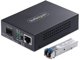 StarTech MCM1110SMLC20 konwerter sieciowy 2000 Mbit/s 1310 nm Pojedynczy Czarny