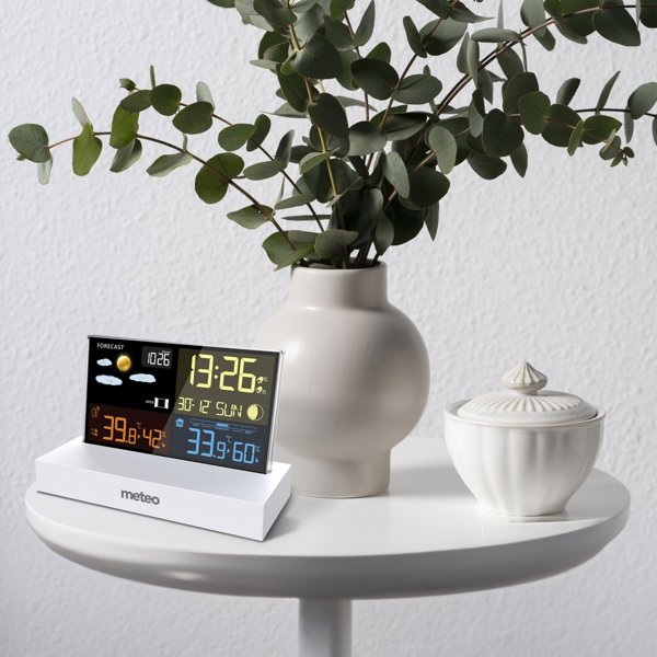 Stacja pogodowa Meteo METEO SP110B z DCF biala
