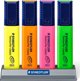 Staedtler Textsurfer Classic 364 Μαρκαδόροι Υπογράμμισης, Λοξή Μύτη, 4 Χρώματα (Πράσινο, Πορτοκαλί, Ροζ, Κίτρινο)