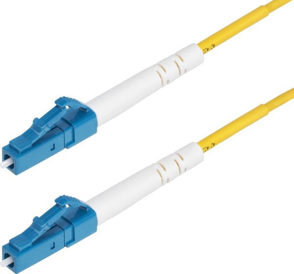 StarTech Καλώδιο Οπτικών Ινών LC/UPC OS2 InfiniBand, 1m, Κίτρινο